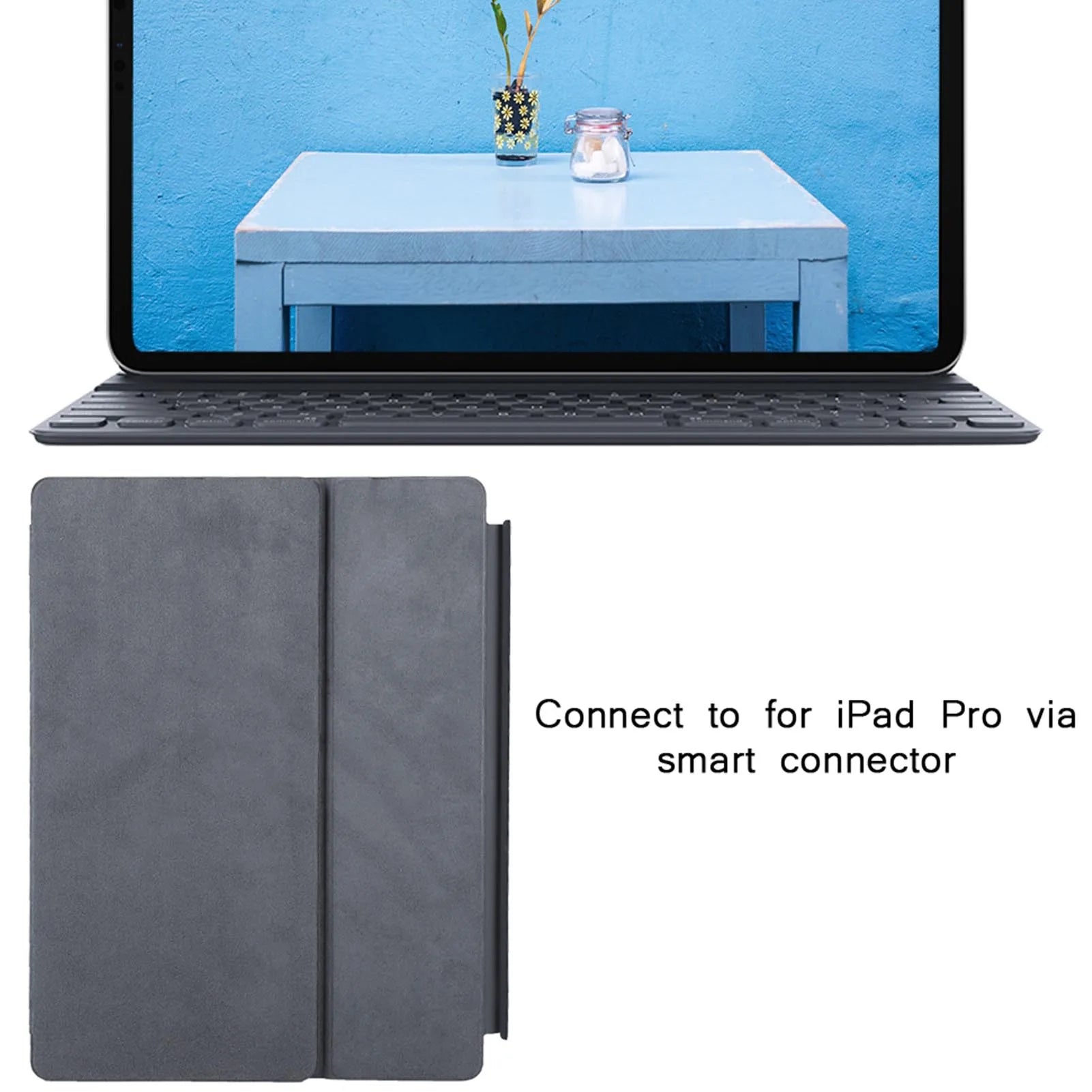 Keyboard Wireless Keyboard Keyboard for Ipad Pro Tablet Wireless Keyboard Laptop 64 Keys Wireless Keyboard for Ipad Pro 12.9Inch