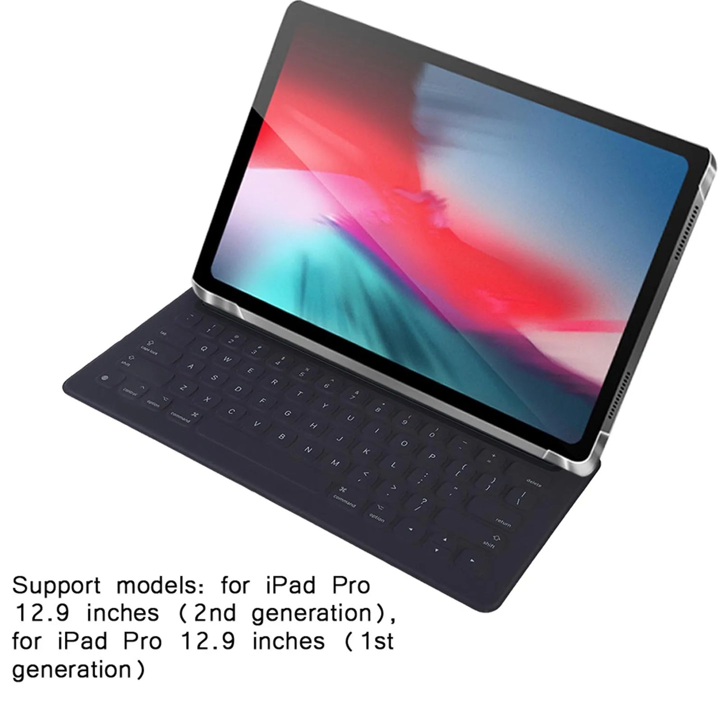 Keyboard Wireless Keyboard Keyboard for Ipad Pro Tablet Wireless Keyboard Laptop 64 Keys Wireless Keyboard for Ipad Pro 12.9Inch